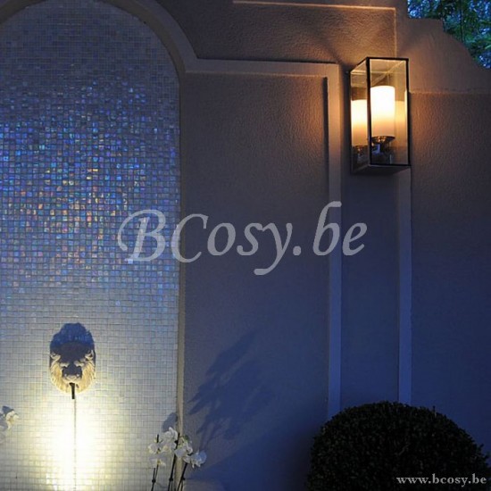 Authentage BVW201OUG Authentage BELLEFEU outdoor wall lamps lights Chrome Authentage Outdoor Wall Lamps.