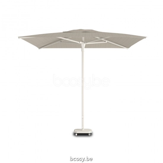Jardinico CARACTERE JCP102 230x230 Square Central Pole Centerpost Parasol Umbrella 2,3x2,3 Pole Mast Post Linen Powder Coated Aluminium| Canopy-fabrics Cotton Sunbrella Plus Marine.