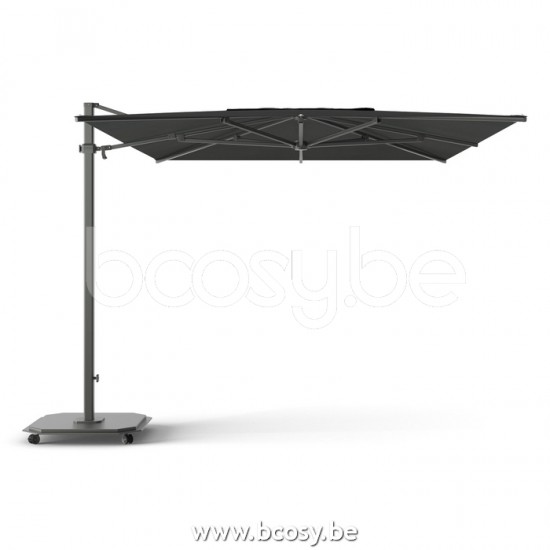Jardinico JCP402 300x425 Rechteckiger Freiarmschirm Anthrazit Mast Stoff Pitch Sunbrella Plus Marine.