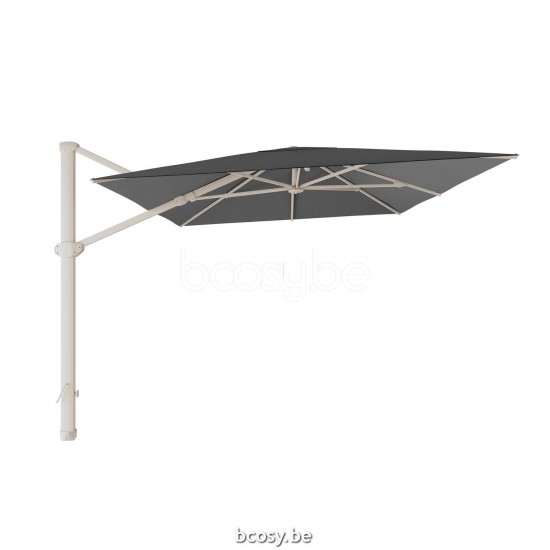 Jardinico LIMA 300x400 Parasol Deporté Mât Lin Toile Night Sunbrella.