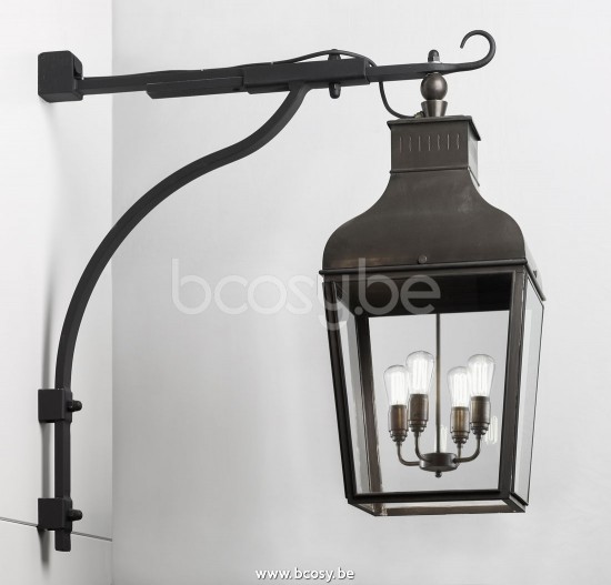 Tekna Nautic MONTROSE WALL LARGE-Dunkelbronze-Klarglas.