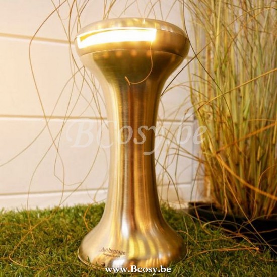 Authentage GAL1010PI GALED Aussenstandleuchte lampe aussen Br. nickel Authentage Aussen Gartenbeleuchtung Leuchten Beleuchtung .