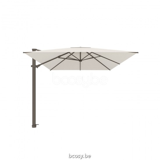 Jardinico ANTEGO 200x300 Rectangular Cantilever Parasol Pole lava Canopy Natural Classic-Acryl solids.
