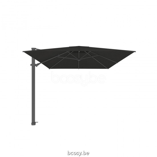 Jardinico ANTEGO 200x300 Rectangular Cantilever Parasol Pole Anthracite Canopy Black Classic-Acryl solids.