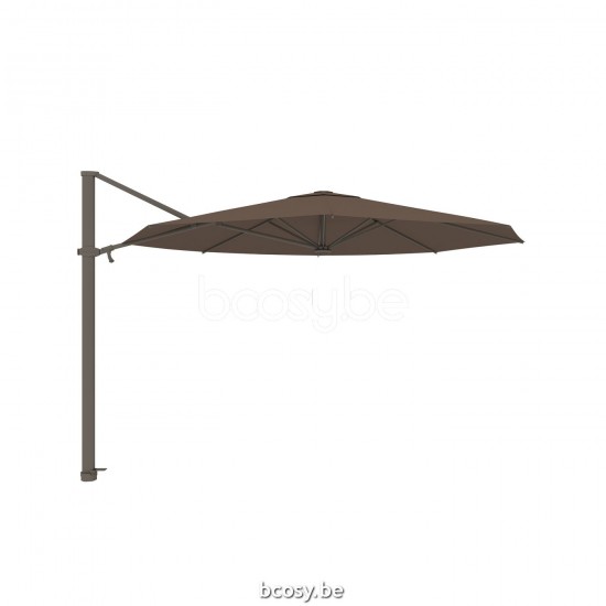 Jardinico ANTEGO 350XR Round Cantilever Parasol Pole lava Canopy Taupe Classic-Acryl solids.