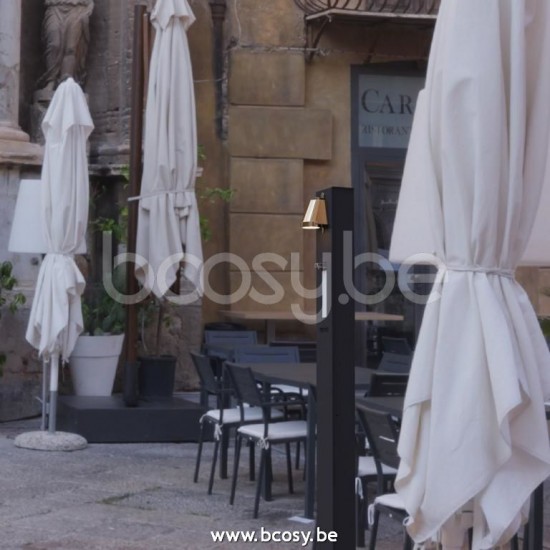 Tekna Nautic WILBY-bronze foncé avec Spreaderlight vert acide.