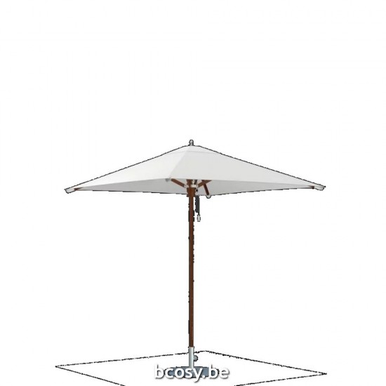 TUUCI Central centre wooden pole Market sunshade Umbrellas.