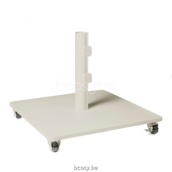 Jardinico ELBA Quadratischer Parasolfuss Elba Medium 44 Kg Linen steel.