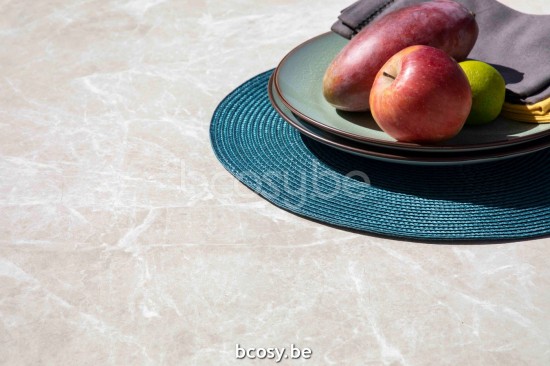 Jardinico VOLTE Runder Beistelltisch Verschachtelt Anthrazit Ceramic Bianco.