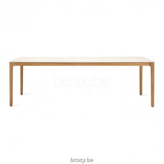 Vincent Sheppard Elko tables de jardin Cadre en Teck non traité 300x110.