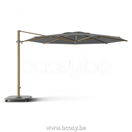 TUUCI OCEAN MASTER MAX SINGLE CANTILEVER ALUMA TEAK Ø400 Cantilever Parasol.