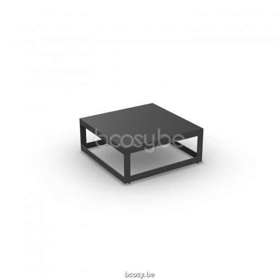 Jati Kebon Burford Coffee Table Alu Charcoal Mat 70X70.