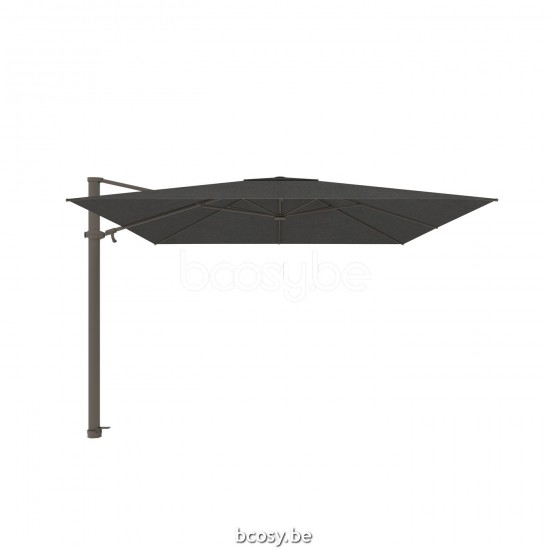 Jardinico ANTEGO 300x300 Parasol Ombrelle À Mât Libre Parasol Décentré Suspendu Deporté Pendant Flottant Carré 3x3 Mât lava| Toile-tissu Night Sunbrella.