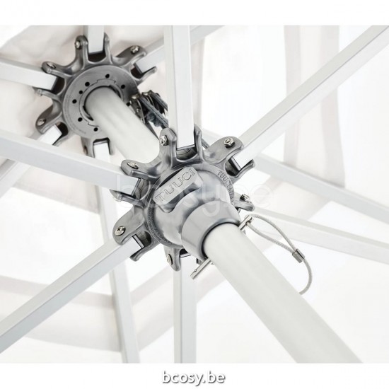 TUUCI Mittelstockschirme Sonnenschirme Sonnenschutze Teleskopschirme Aluminium.