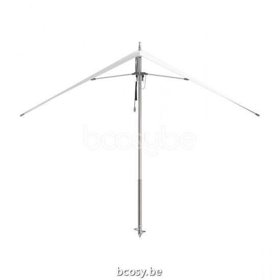 TUUCI centrale mast paal aluminium parasols.