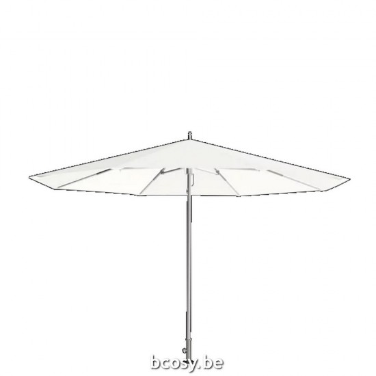 TUUCI Parasols droits à mât central en aluminium.