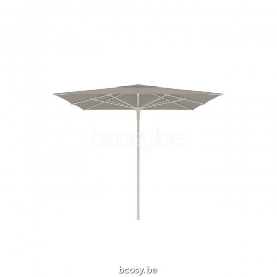 Jardinico AMALFI 250x250 Parasol À Mât Central Mât Lin Toile Cloud Sunbrella.