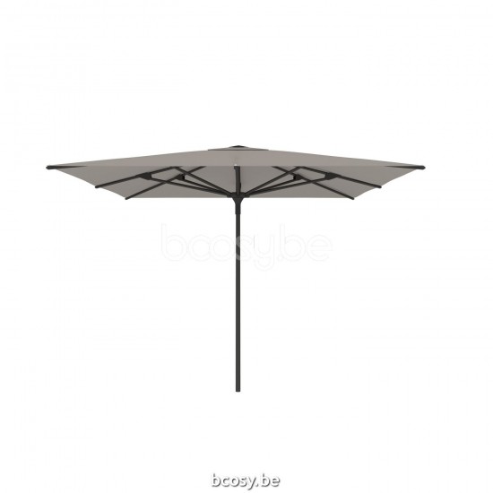 Jardinico AMALFI 300x300 Parasol À Mât Central Mât Noir Toile Cloud Sunbrella.
