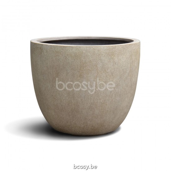 Jardinico CUMINO Jardinière Cumino Fiore set 4 Pietra.