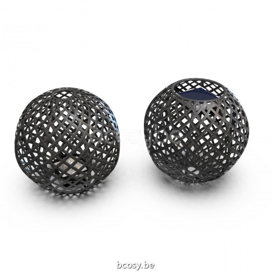 Jardinico SOLORE Ronde Ledverlichting Ø48 Groot Taupe.