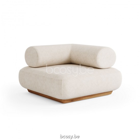 Jardinico TATAMI Sessel 1S mit Ecke Teakholz Completely Custom Made -- 6 Weeks.