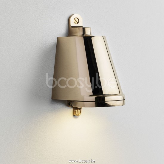 Tekna Nautic Spreaderlight 230V-Led-polished brass.