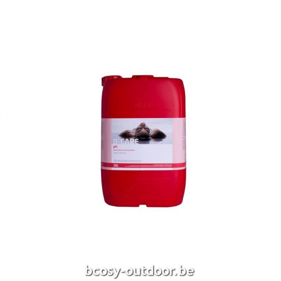 B-Care Zwembad PH regeling pH-min 15% (vloeibaar) - 20L.