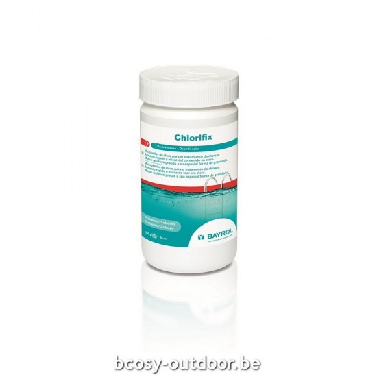 Bayrol ZwembadChloortabletten Chlorifix granulaat.