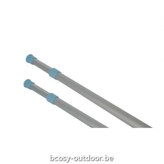 PPG Zwembadstofzuiger Telescoopstang - 1,2m - 2,4m.