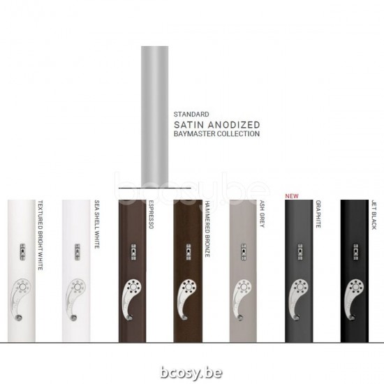 TUUCI Cantilever free pole Aluminium Umbrellas.