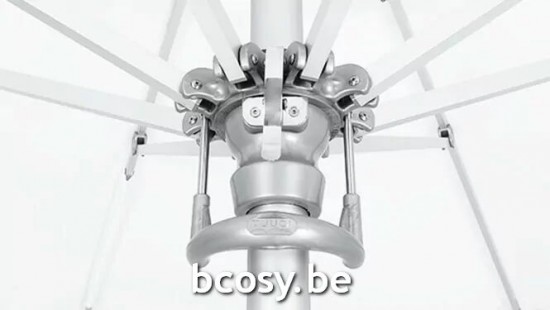 TUUCI Parasols suspendus deportés pendants décentrés à mât libre flottants en aluminium.