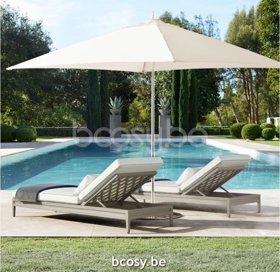 TUUCI centrale mast paal aluminium parasols.