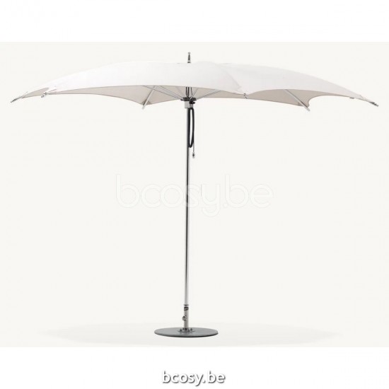TUUCI Parasols droits à mât central en aluminium.
