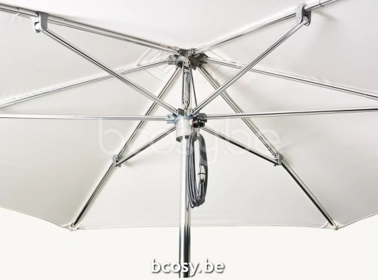 TUUCI Central centre aluminium pole Market sunshades Umbrellas.