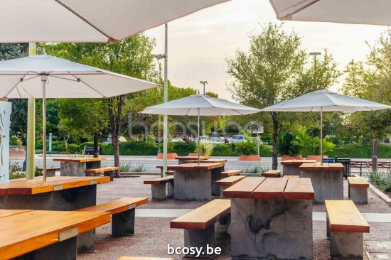 TUUCI Mittelstockschirme Sonnenschirme Sonnenschutze Teleskopschirme Aluminium.