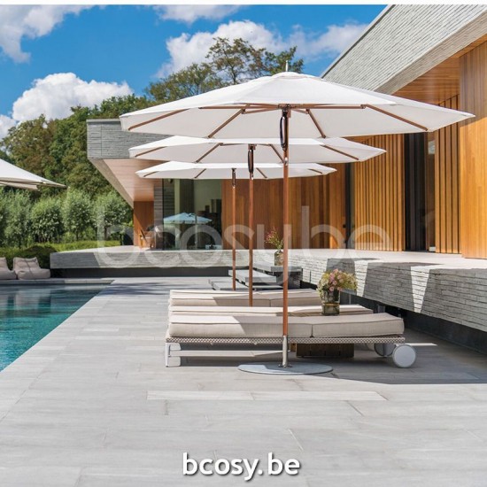 TUUCI Central centre aluminium pole Market sunshades Umbrellas.