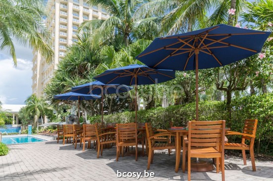 TUUCI Central centre aluminium pole Market sunshades Umbrellas.