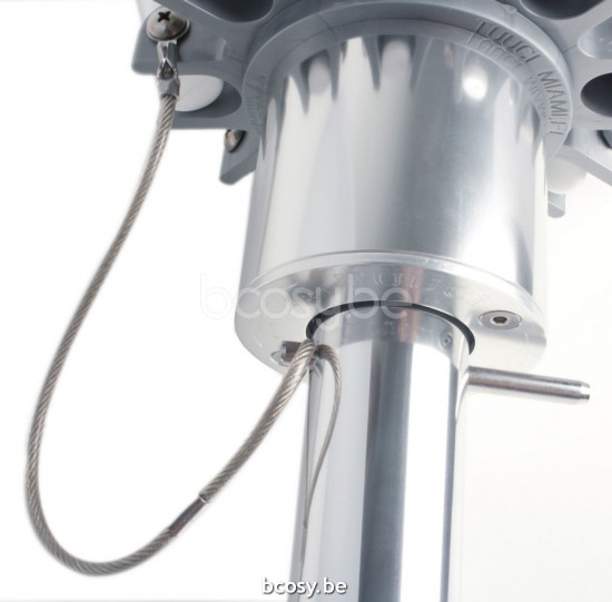 TUUCI Central centre aluminium pole Market sunshades Umbrellas.