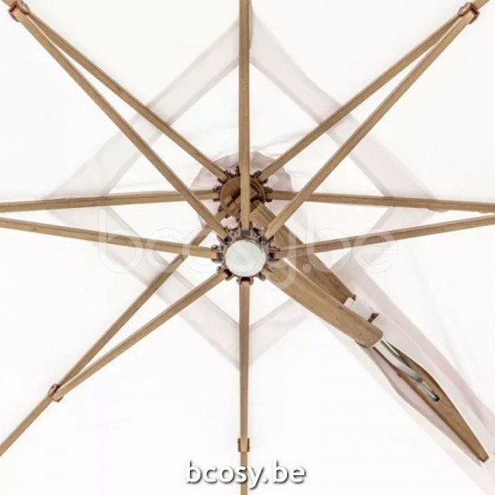 TUUCI Parasols suspendus deportés pendants décentrés à mât libre flottants en aluminium.