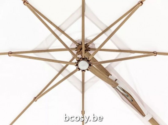 TUUCI Parasols droits à mât central en aluminium.