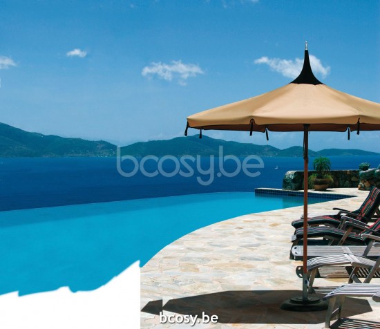 TUUCI centrale mast paal aluminium parasols.