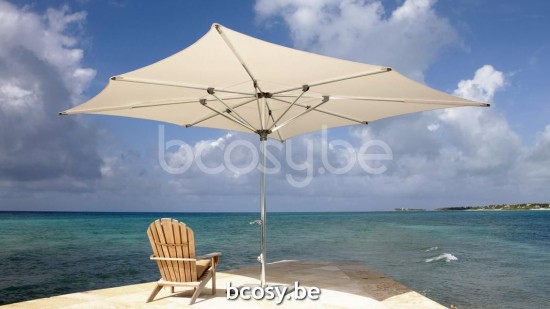 TUUCI centrale mast paal aluminium parasols.