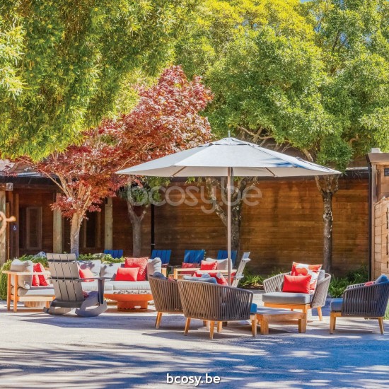 TUUCI centrale mast paal aluminium parasols.