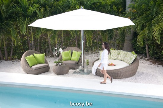 TUUCI Central centre aluminium pole Market sunshades Umbrellas.