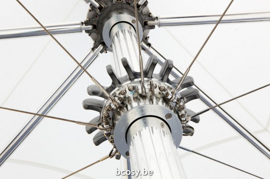 TUUCI centrale mast paal aluminium parasols.