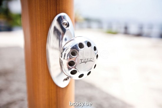 Tuuci Ocean Master Max Center Post Classic Octagon Nautical Teak.