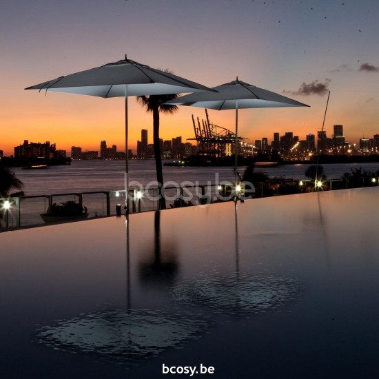 TUUCI Mittelstockschirme Sonnenschirme Sonnenschutze Teleskopschirme Aluminium.