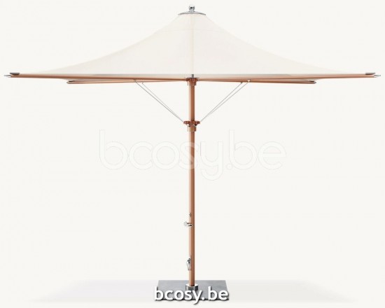 TUUCI centrale mast paal aluminium parasols.