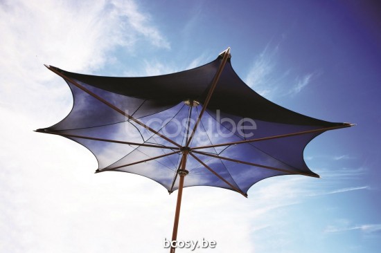 TUUCI centrale mast paal aluminium parasols.