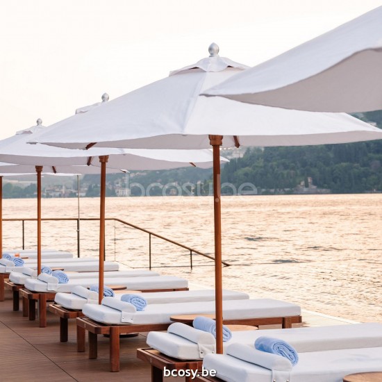 TUUCI centrale mast paal aluminium parasols.